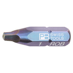 PB Swiss C6 185 Square Socket (Robertson) PrecisionBit Design C 6.3 (1/4