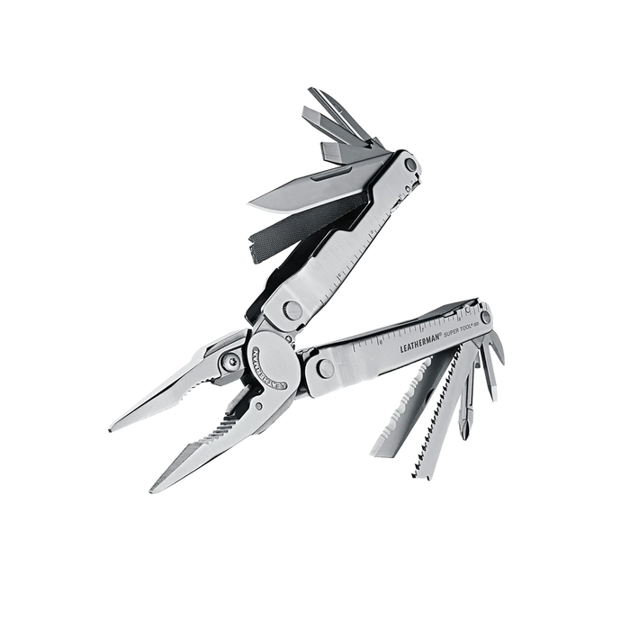 Leatherman 19 Tool Super Tool® 300 Stainless Multi-Tool with Sheath