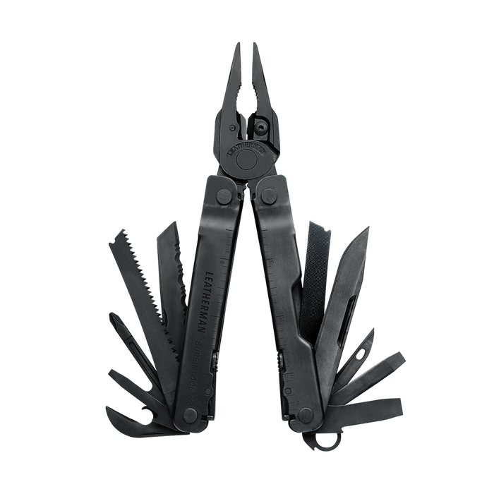Leatherman Supertool® 300 Black 19 Tool Multi-Tool with Molle Sheath Box
