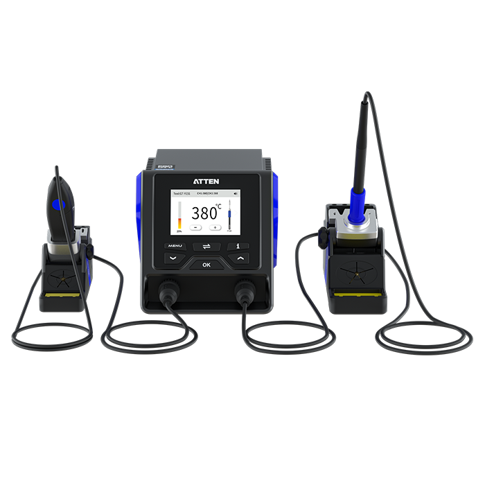 Atten GT-6302A High Power Soldering Station with GT-Y151 Iron and GT-N080 Tweezers