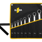 Elora 204-S8AFT Set Combination Spanner with Ring Ratchet Inch