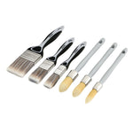 Draper Flat and Round Sash Paint Brush Set 6 Piece