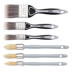 Draper Flat and Round Sash Paint Brush Set 6 Piece