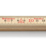 Hultafors 100204 Wooden 1m Folding Rule 6 Pce 59-1-6