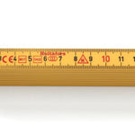 Hultafors 200004 Fibreglass 2m Folding Rule 10 Pce Yellow G 59-2-10 GU