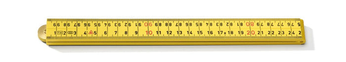Hultafors 200904 Fibreglass 1m Folding Rule Yellow G59-1-4-12 GU