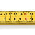 Hultafors 200904 Fibreglass 1m Folding Rule Yellow G59-1-4-12 GU