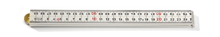 Hultafors 201004 Fibreglass 1m Folding Rule White G59-1-4-12 VI