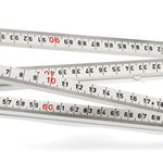 Hultafors 201004 Fibreglass 1m Folding Rule White G59-1-4-12 VI