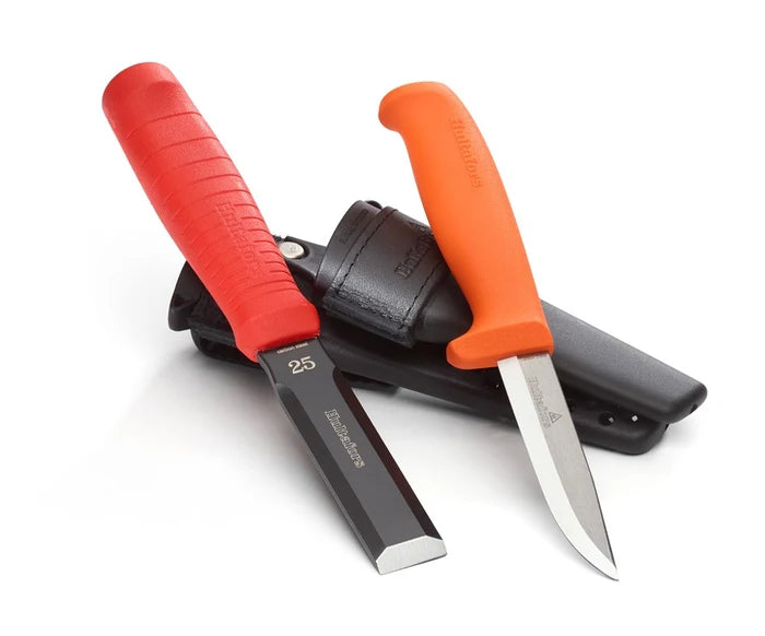 Hultafors 391073 Double Holster Chisel (EDC) & Craftsman's Knife (HVK)