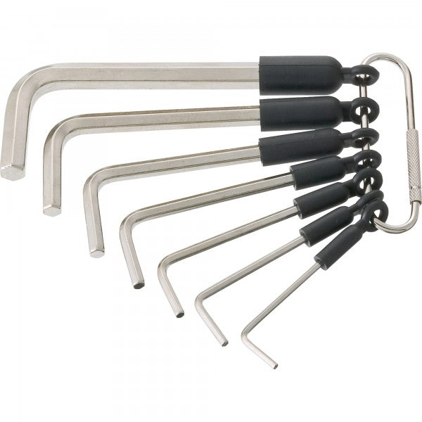 Hazet 7 Pce Metric Offset Screwdriver (L-Key) Set 2100/7R