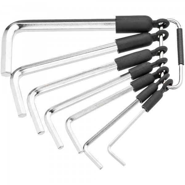Hazet 7 Pce Imperial Offset Screwdriver (L-Key) Set 2100A/7R