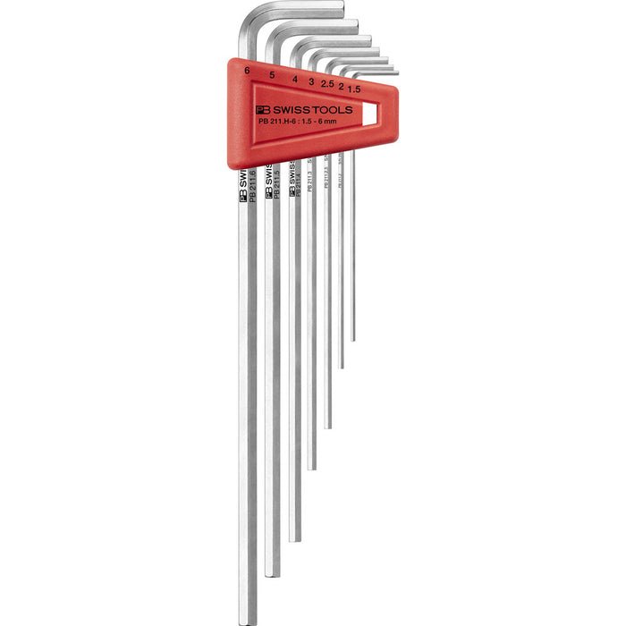 PB Swiss 7 Pce Hex Key L-Wrench Set (1.5-6mm)