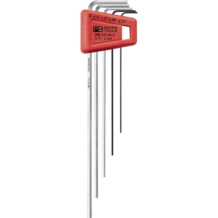 PB Swiss 5 Pce Hexagon Key L-Wrench Set