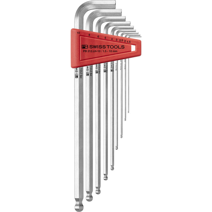 PB Swiss 9 Pce Metric Long Hex Key Set (1.5-10mm)