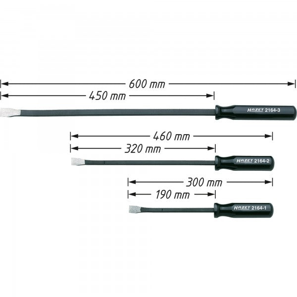 Hazet 3 Pce Pry Bar Set 2164/3