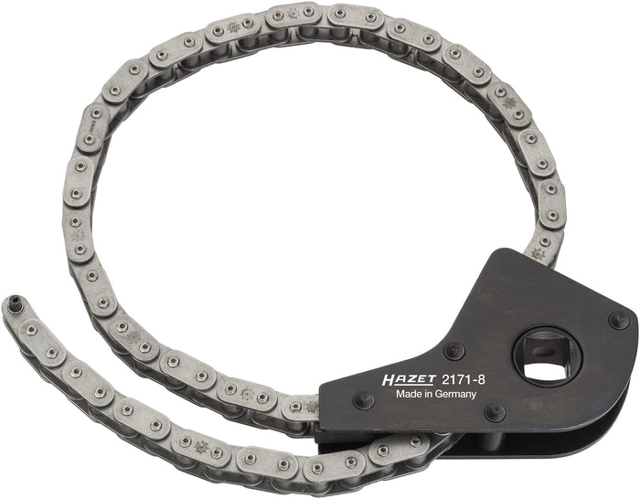 Hazet 1/2in Drive Oil Filter Chain Wrench 50-150mm 2171-8 