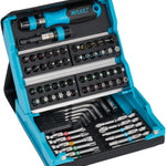 Hazet 69 Pce Smartcase Screwdriver Bit Set 1/4in Hex 2200SC-1 