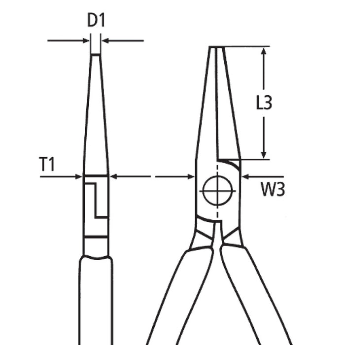 Knipex Round Nose Pliers 140mm