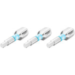 Hazet Hexagon Bit 3mm 3 Pack 2204N-3/3