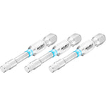 Hazet Extra Long Hexagon Bit 4mm 3 Pack 2204NSLG-4/3