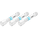 Hazet Extra Long Hexagon Bit 8mm 3 Pack 2204NSLG-8/3