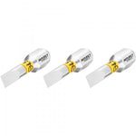 Hazet Slotted Bit 0.6 x 4.5mm 3 Pack 1/4in Hex 2208N-6/3