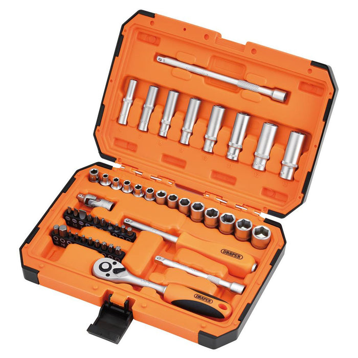 Draper HI-TORQ® 6 Point Socket Set 1/4