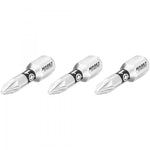 Hazet Pozi Bit PZ1 3 Pack 1/4in Hex 2216N-PZ1/3