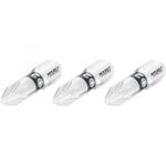 Hazet Pozi Bit PZ2 3 Pack 1/4in Hex 2216N-PZ2/3