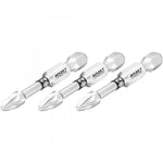 Hazet Long Pozi Bit PZ2 3 Pack 1/4in Hex 2216NSLG-PZ2/3