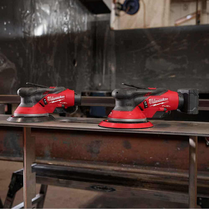 Milwaukee 12V FUEL Li-ion Cordless Brushless 150mm Random Orbital Sander 5mm - Skin Only