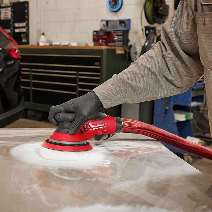 Milwaukee 12V FUEL Li-ion Cordless Brushless 150mm Random Orbital Sander 5mm - Skin Only