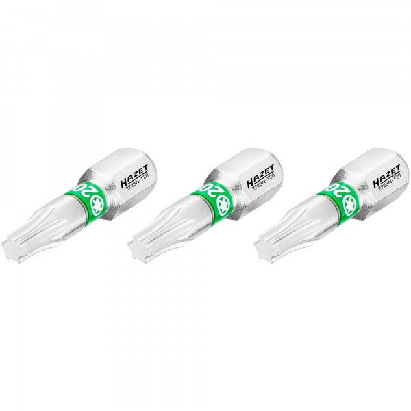 Hazet Torx Bit T20 3 Pack 1/4in Hex 2223N-T20/3