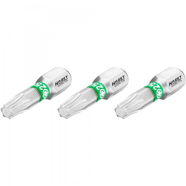 Hazet Torx Bit T25 3 Pack 1/4in Hex 2223N-T25/3