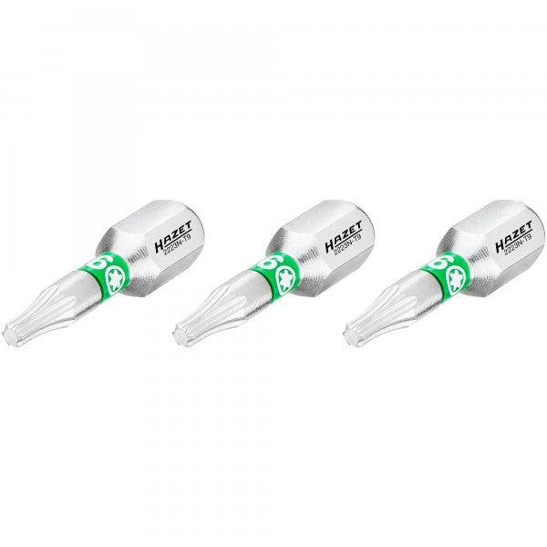 Hazet Torx Bit T9 3 Pack 1/4in Hex 2223N-T9/3
