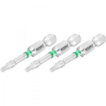 Hazet Long Torx Bit T10 3 Pack 1/4in Hex 2223NSLG-T10/3