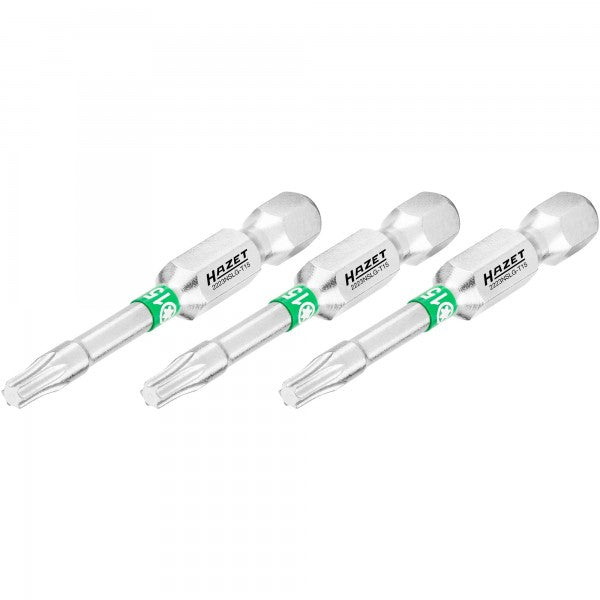Hazet Long Torx Bit T15 3 Pack 1/4in Hex 2223NSLG-T15/3
