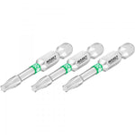 Hazet Long Torx Bit T20 3 Pack 1/4in Hex 2223NSLG-T20/3