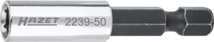 Hazet Adapter 2239-50 Hexagon Solid 6.3mm (1/4in) Hexagon Hollow 6.3mm (1/4in)