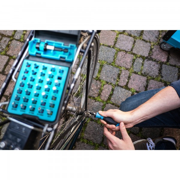 Hazet 36 Piece Screwdriver Bit Set 1/4