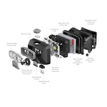Ledlenser HF6R Core 800lm Rechargeable IP68 Digital Advanced Focus 126gm Headlamp Red