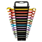 Draper Tools Hi-Torq® Metric Coloured Combination Spanner Set (13 Piece)