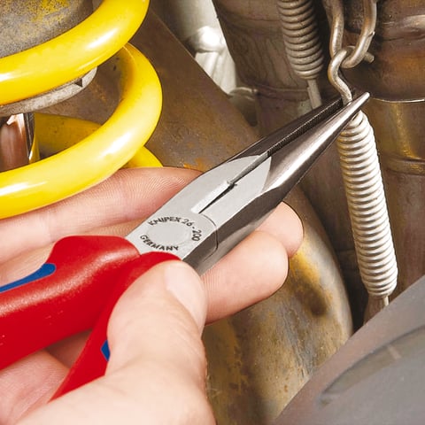 Knipex 26 11 200 Snipe Nose Side Cutting Pliers (Stork Beak Pliers)