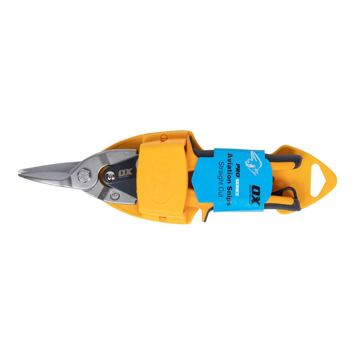 OX Tools Pro Aviation Tin Snips - Straight Cut