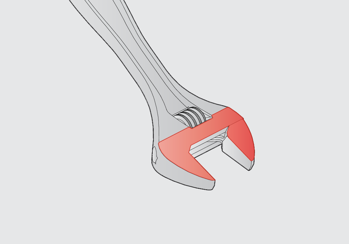 Unior 250/1 Adjustable Wrench 380mm