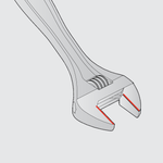Unior 250/1 Adjustable Wrench 380mm