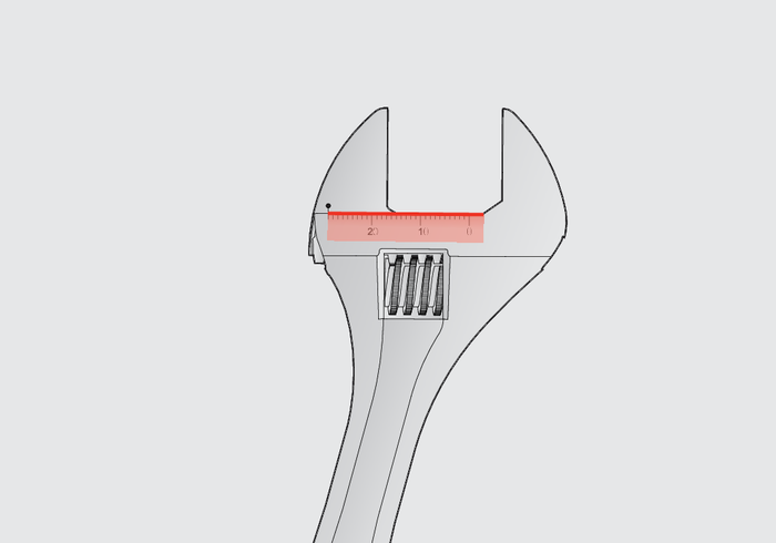 Unior 250/1 Adjustable Wrench 250mm