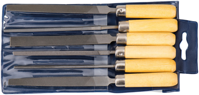 Elora Key File Set with wooden handle 5 Pce 254S-HK