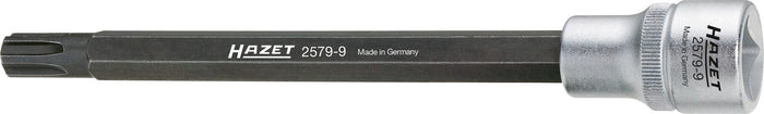 Hazet 1/2in Cylinder Head Screwdriver Socket 2579-9 Polydrive Profile 168mm